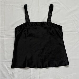 Minimal Black Women's Top